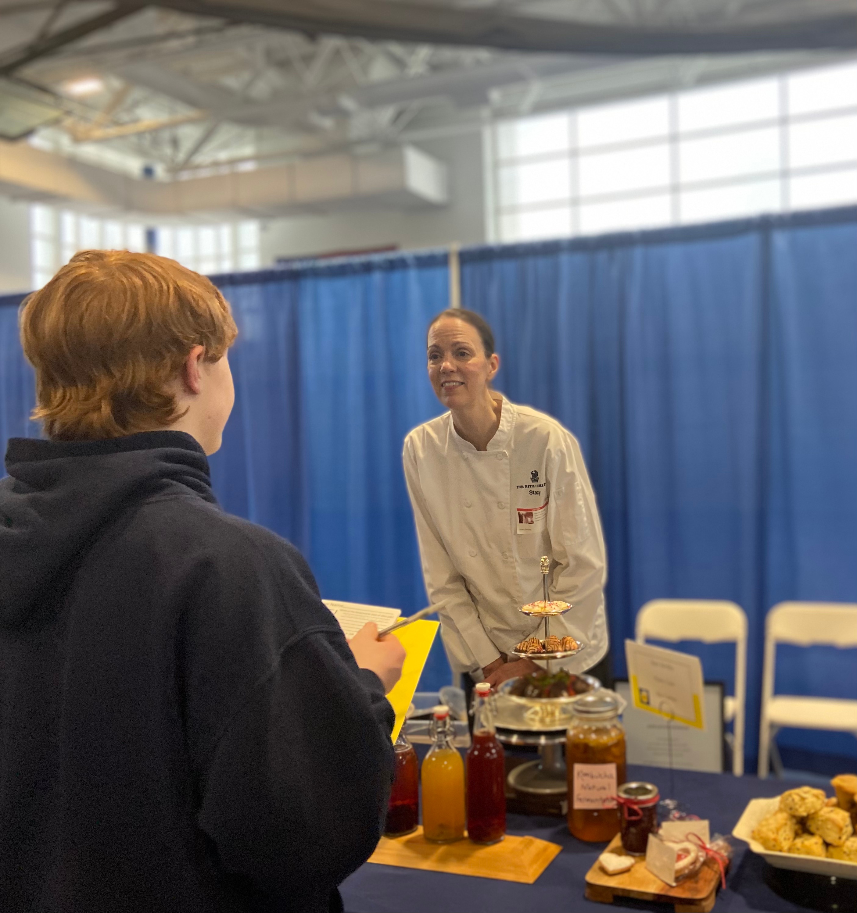 AHS Setting for 8th-Grade Career Fair